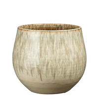 Pot amalia d26h23cm beige