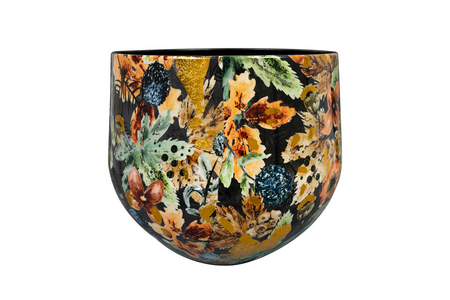 Pot berry d33h28cm blue