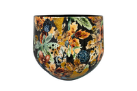 Pot berry d33h28cm blue