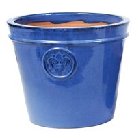 Pot bloem s d30h25cm blauw