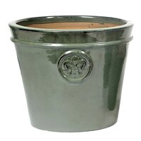 Pot bloem s d38h32cm pastelgroen