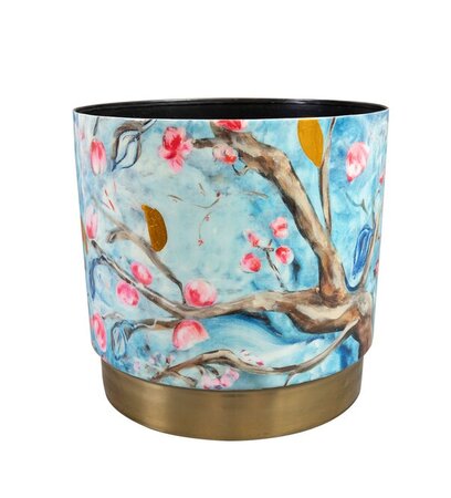 Pot blossom d26h25cm blauw