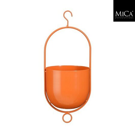Pot bob hangend l15b14h36cm oranje