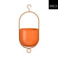 Pot bob hangend l15b14h36cm oranje