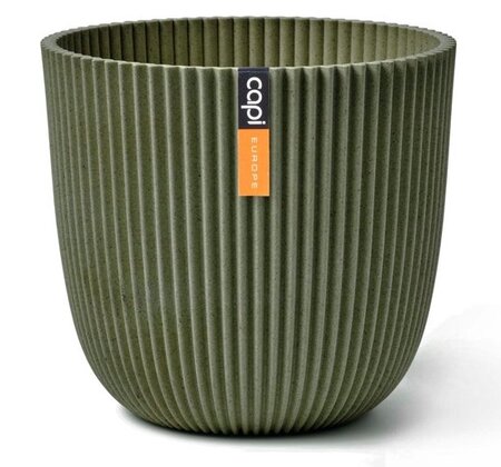 Pot bol groove d26h23 groen