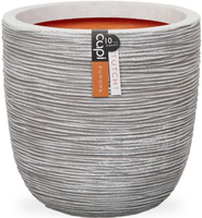 Pot bol rib nl d43h41cm ivoor - afbeelding 2