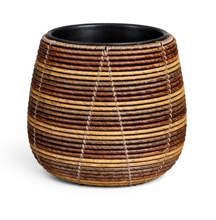 Pot cancun d28h26cm bruin