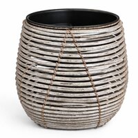 Pot cancun d31h31cm l.grijs