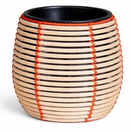 Pot cesena d48h40cm beige