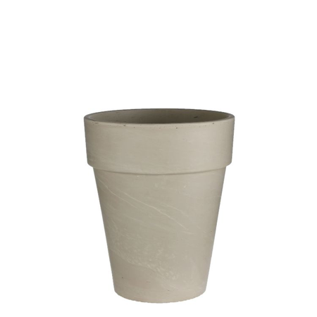Pot chris d31h36cm creme
