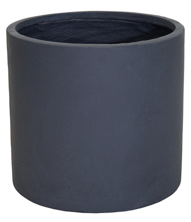 Pot cilinder cf d39h38cm lood