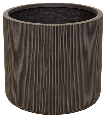 Pot cilinder nora d25h25cm koffie