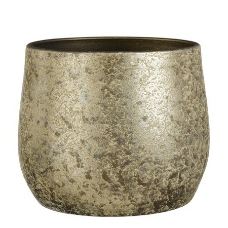 Pot clemente d38h31cm champagne