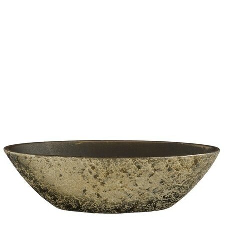 Pot clemente l41b20h26cm champagne