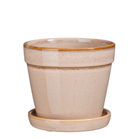 Pot clint m/schtl d15h13cm l.roze