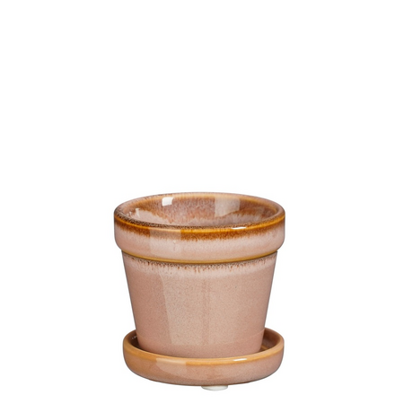 Pot clint m/schtl d7.5h7.5cm l.roze
