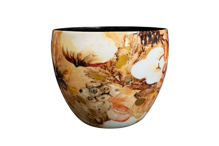 Pot cotton cream d21h16cm