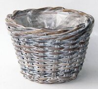 Pot d20h16cm antiek white wash