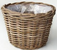 Pot d29h20cm antiek grijs