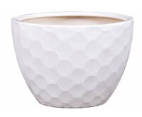 Pot diamond l37b26h29.5cm wit