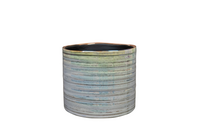 Pot didi d19h17cm pearl blue