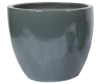 Pot egg antique d41h33cm grijs