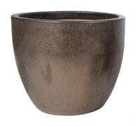 Pot egg d31h25cm brons