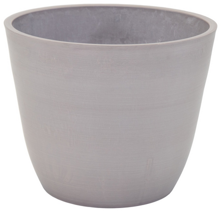 Pot egg ecostone d58h51 taupe