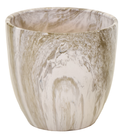 Pot egg hoog emperor d25h25 grijs