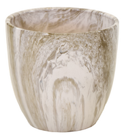 Pot egg hoog emperor d25h25 grijs