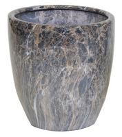 Pot egg hoog emperor d30h38 d.brn