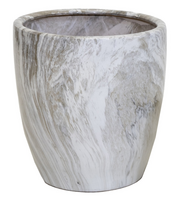 Pot egg hoog emperor d30h38 grijs