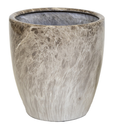 Pot egg hoog emperor d39h42 bruin