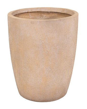 Pot egg hoog texas d42h52 zand