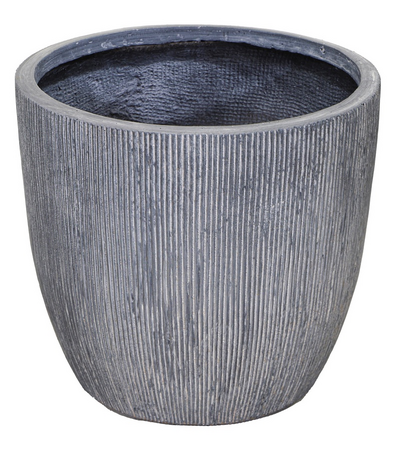 Pot egg nora d25h25 grijs