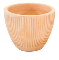 Pot egg rib d38h31 whitewash