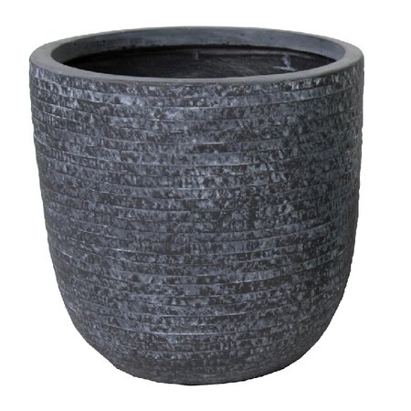 Pot egg utah d25h25cm grafiet