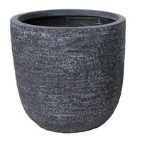 Pot egg utah d32h31cm grafiet