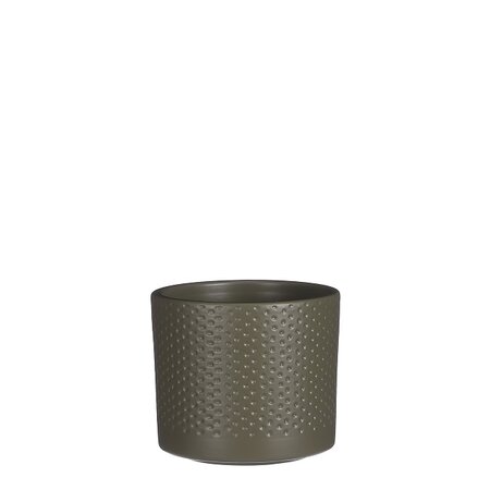 Pot era d10h8.5cm groen - Mica