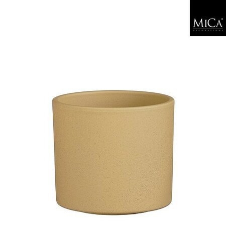 Pot era d13.5h12.5cm beige