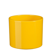 Pot era d13.5h12.5cm geel
