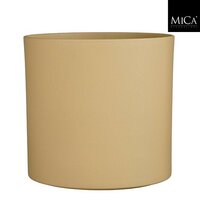 Pot era d32.5h31cm beige