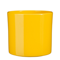 Pot era d32.5h31cm geel