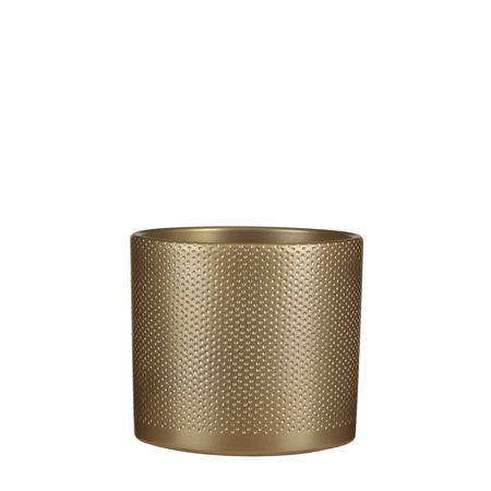 Pot era relief d19.5h17.5cm goud - Mica