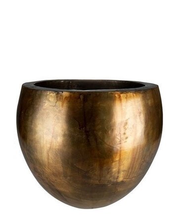 Pot fabien d42h36cm old camel