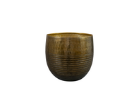 Pot fabio d21h20cm brass antique