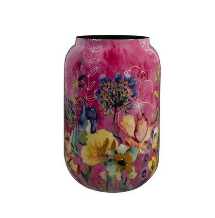 Pot fiesta d30h42cm fuchsia