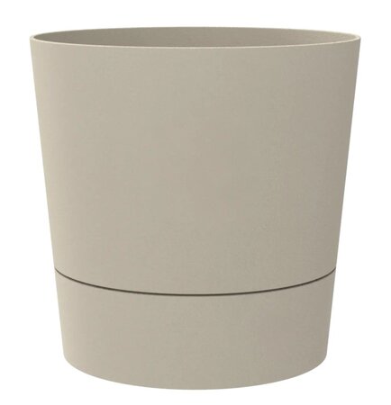 Pot foss d25cm paddenstoel beige
