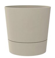 Pot foss d30cm paddenstoel beige
