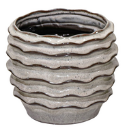 Pot golf boheme d13h11cm creme